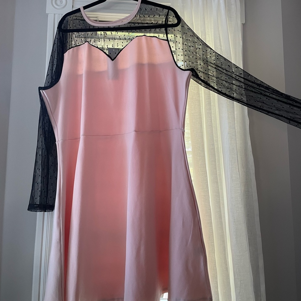 lace sleeve rosegal dress